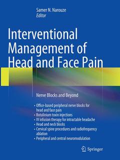 Couverture de l’ouvrage Interventional Management of Head and Face Pain
