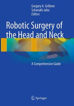 Couverture de l’ouvrage Robotic Surgery of the Head and Neck
