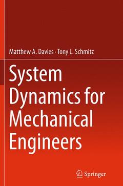 Couverture de l’ouvrage System Dynamics for Mechanical Engineers