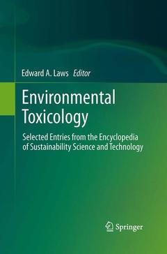 Couverture de l’ouvrage Environmental Toxicology