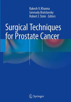Couverture de l’ouvrage Surgical Techniques for Prostate Cancer