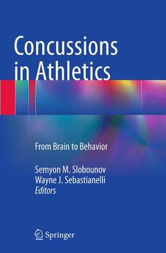 Couverture de l’ouvrage Concussions in Athletics
