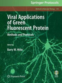 Couverture de l’ouvrage Viral Applications of Green Fluorescent Protein