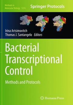 Couverture de l’ouvrage Bacterial Transcriptional Control