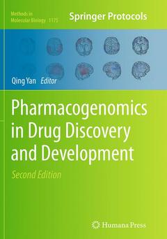 Couverture de l’ouvrage Pharmacogenomics in Drug Discovery and Development