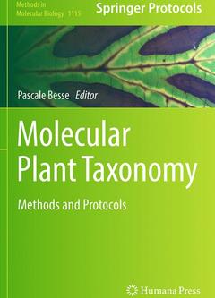 Couverture de l’ouvrage Molecular Plant Taxonomy