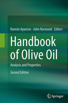 Couverture de l’ouvrage Handbook of Olive Oil