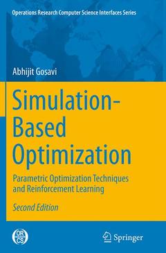Couverture de l’ouvrage Simulation-Based Optimization