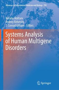 Couverture de l’ouvrage Systems Analysis of Human Multigene Disorders