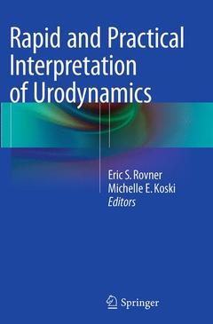 Couverture de l’ouvrage Rapid and Practical Interpretation of Urodynamics