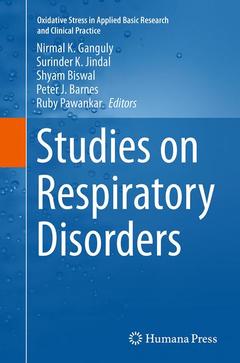 Couverture de l’ouvrage Studies on Respiratory Disorders