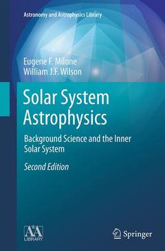 Couverture de l’ouvrage Solar System Astrophysics