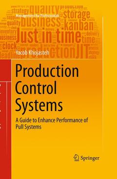 Couverture de l’ouvrage Production Control Systems