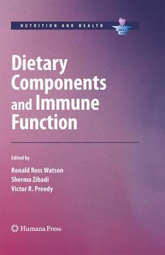 Cover of the book Dietary Components and Immune Function