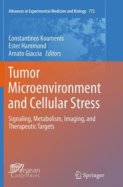 Couverture de l’ouvrage Tumor Microenvironment and Cellular Stress