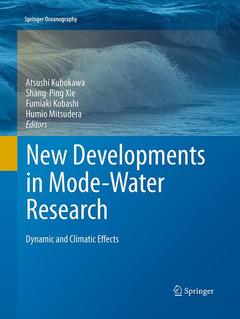 Couverture de l’ouvrage New Developments in Mode-Water Research