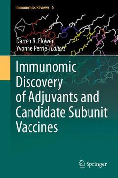 Couverture de l’ouvrage Immunomic Discovery of Adjuvants and Candidate Subunit Vaccines