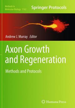 Couverture de l’ouvrage Axon Growth and Regeneration
