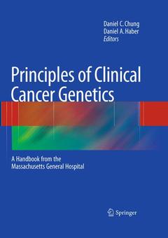 Couverture de l’ouvrage Principles of Clinical Cancer Genetics