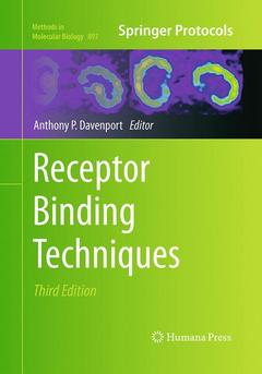 Couverture de l’ouvrage Receptor Binding Techniques