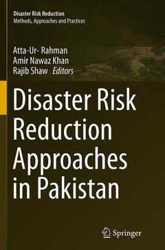 Couverture de l’ouvrage Disaster Risk Reduction Approaches in Pakistan