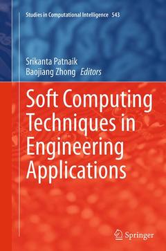 Couverture de l’ouvrage Soft Computing Techniques in Engineering Applications