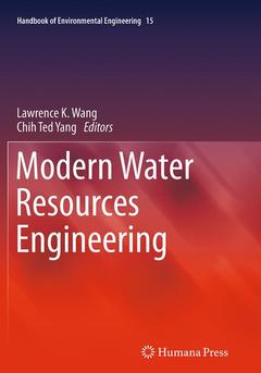 Couverture de l’ouvrage Modern Water Resources Engineering