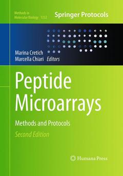 Cover of the book Peptide Microarrays