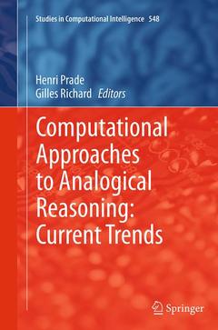 Couverture de l’ouvrage Computational Approaches to Analogical Reasoning: Current Trends