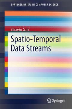 Couverture de l’ouvrage Spatio-Temporal Data Streams