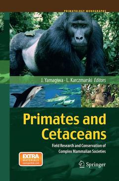 Couverture de l’ouvrage Primates and Cetaceans