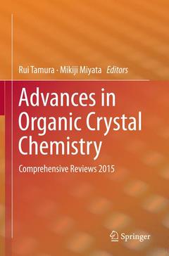 Couverture de l’ouvrage Advances in Organic Crystal Chemistry