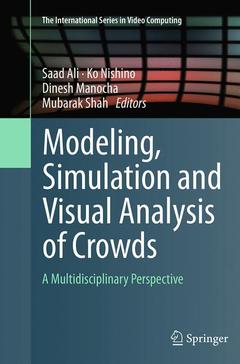 Couverture de l’ouvrage Modeling, Simulation and Visual Analysis of Crowds