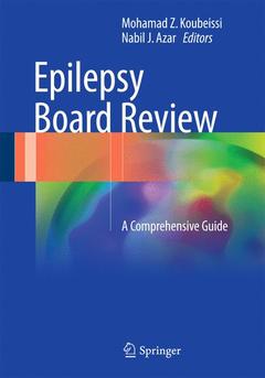 Couverture de l’ouvrage Epilepsy Board Review
