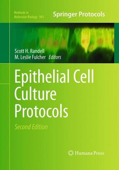 Couverture de l’ouvrage Epithelial Cell Culture Protocols