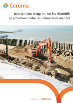 Couverture de l’ouvrage Interventions d'urgence sur les dispositifs de protection contre les submersions marines