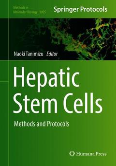Couverture de l’ouvrage Hepatic Stem Cells