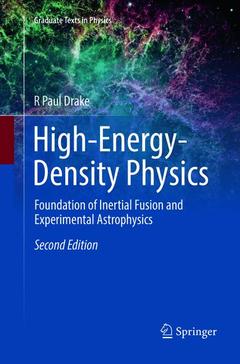 Cover of the book High-Energy-Density Physics