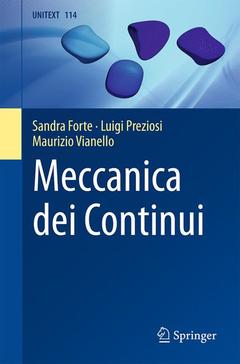 Cover of the book Meccanica dei Continui