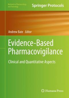 Couverture de l’ouvrage Evidence-Based Pharmacovigilance