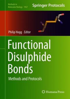 Couverture de l’ouvrage Functional Disulphide Bonds