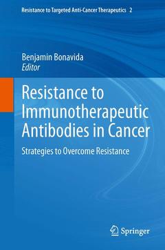 Couverture de l’ouvrage Resistance to Immunotherapeutic Antibodies in Cancer