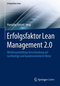 Couverture de l’ouvrage Erfolgsfaktor Lean Management 2.0