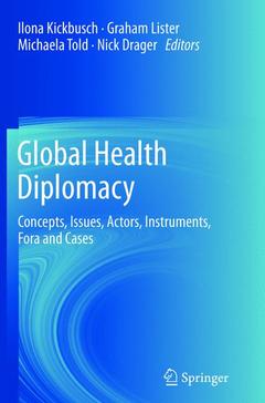 Couverture de l’ouvrage Global Health Diplomacy