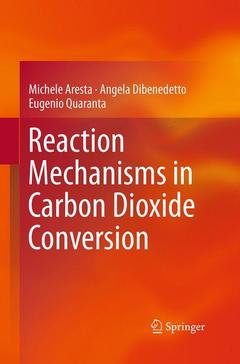 Couverture de l’ouvrage Reaction Mechanisms in Carbon Dioxide Conversion
