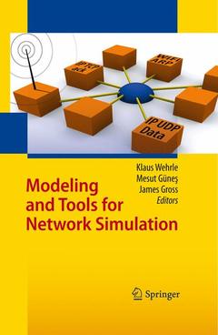 Couverture de l’ouvrage Modeling and Tools for Network Simulation