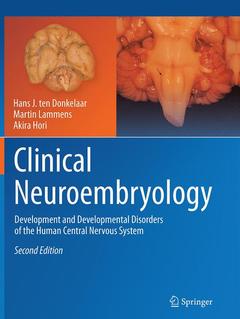 Couverture de l’ouvrage Clinical Neuroembryology