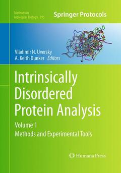 Cover of the book Intrinsically Disordered Protein Analysis