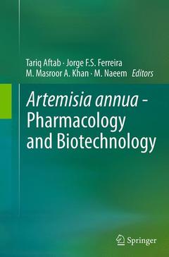 Couverture de l’ouvrage Artemisia annua - Pharmacology and Biotechnology