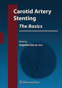 Couverture de l’ouvrage Carotid Artery Stenting: The Basics